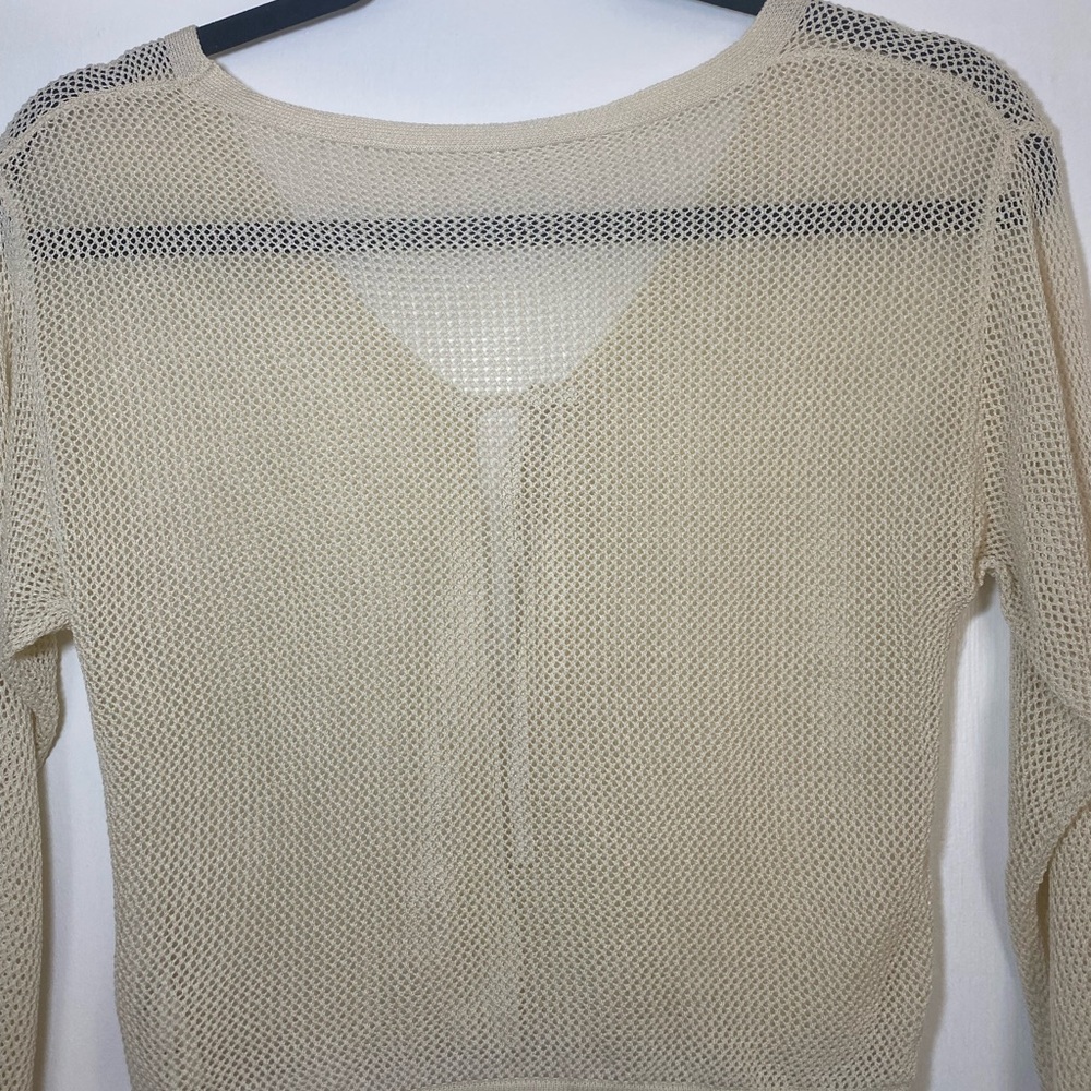 Commense Cream Knit Cardigan NWT - Picture 8 of 11
